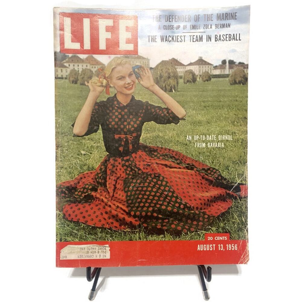 Life Magazine August 13 1956 The Wackiest Team in Baseball